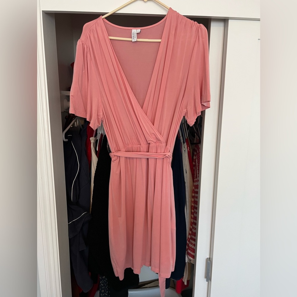 & other stores pink mini dress